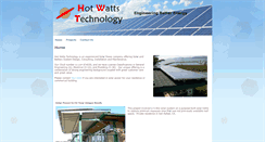 Desktop Screenshot of hotwattstechnology.com